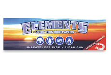 1 1/4  Size Ultra Thin Rice Papers | Elements