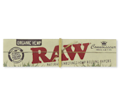 Organic Hemp Connoisseur King Size Rolling Papers | Raw