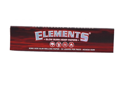 Elements - Red King Size Papers | Elements
