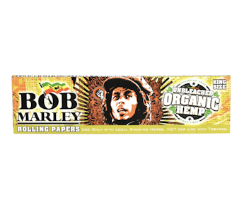 Bob Marley - Unbleached Hemp King Size Paper | Bob Marley