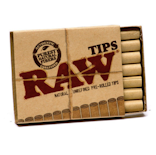 Natural Prerolled Tips 20 Pack | Raw