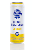 Pabst Blue Ribbon - Seltzer - High Lemon - Drinks - 12oz - 10mg