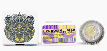 Bear Labs - Purple Banana Tier 3 Live Rosin 1g