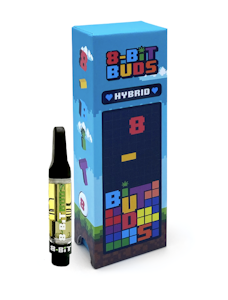 8 BIT BUDS - Cherry Pie - Rosin Infused - Cart - 1g