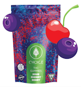 Cherry Berry Choice Chews - 100mg - Glorious