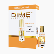 Dime - Peach Kush - 1g Vape Tank