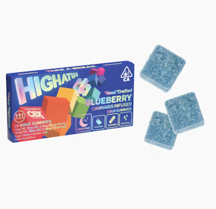 Highatus - Blueberry | 1:1:1 THC:CBN:CBD Gummies | Highatus