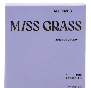MISS GRASS - Miss Grass | All Times | 2g/5pk Prerolls