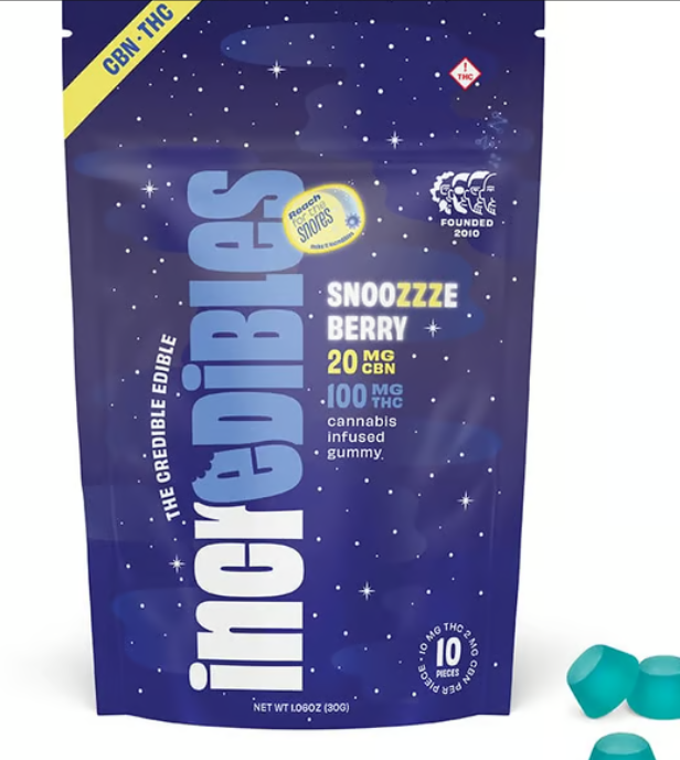 [REC] Incredibles | Snoozzzeberry Gummy | 120mg/10Pk