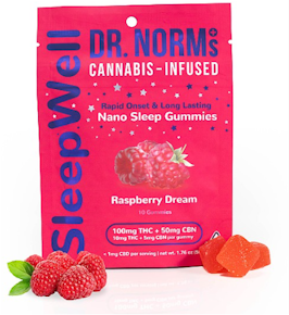 DR. Norm's - Raspberry Dream - Sleepwell Gummies 100mg
