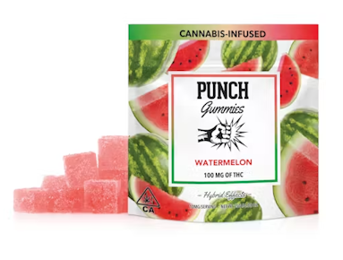 Punch - Watermelon - 100mg Gummies