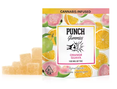 Punch - Orange Guava - 100mg Gummies