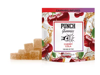Punch - Cherry Cola - 100mg Gummies