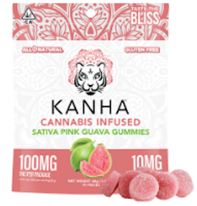 KANHA - Kanha - Classic - Pink Guava - Gummies - 10pk - 100mg
