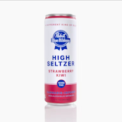 Pabst Blue Ribbon - Strawberry Kiwi - 10mg High Seltzer