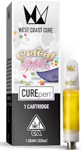 West Coast Cure - [West Coast Cure] Cartridge - 1g - Cereal Milk (H)