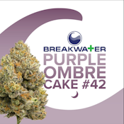 [MED] Breakwater | Purple Ombre Cake #42| 3.5g Flower
