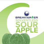 [MED] Breakwater | Solventless Sour Apple | 100mg | Soft Chews