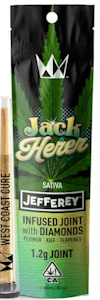 West Coast Cure - [West Coast Cure] Diamond Infused Preroll - 1.2g - Jack Herer (S)