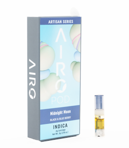 AIRO BRANDS - [MED] Airo | Midnight Moon | 1g Distillate Cart