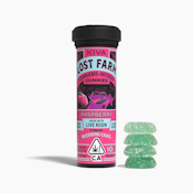 Lost Farm - Raspberry x Wedding Cake - 100mg Live Resin Fruit Chews - 10pk