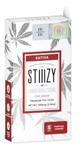 STIIIZY - Stiiizy | Tropical Cookiez cannabis derived terpene pod 1g | 89.74% THC