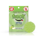 Froot - 100mg Sour Gummy - Green Apple