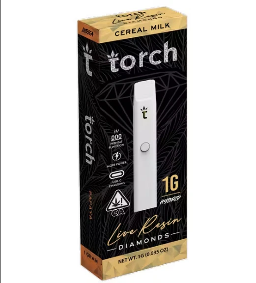 Torch - Torch - Cereal Milk - 1g Live Resin Diamonds Disposable Main Image