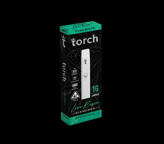 Torch - Torch - Kush Mints - 1g Live Resin Diamonds Disposable Main Image