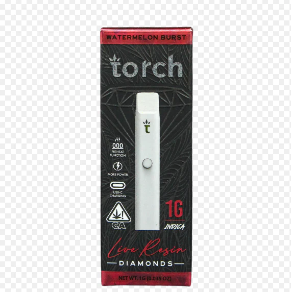Torch - Torch - Watermelon Burst - 1g Live Resin Diamonds Disposable Main Image