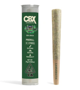 CANNABIOTIX - CBX - GM-UHOH - 0.75g Pre-Roll