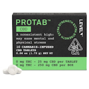 LEVEL - Capsules - CBD - Protab - 10PK