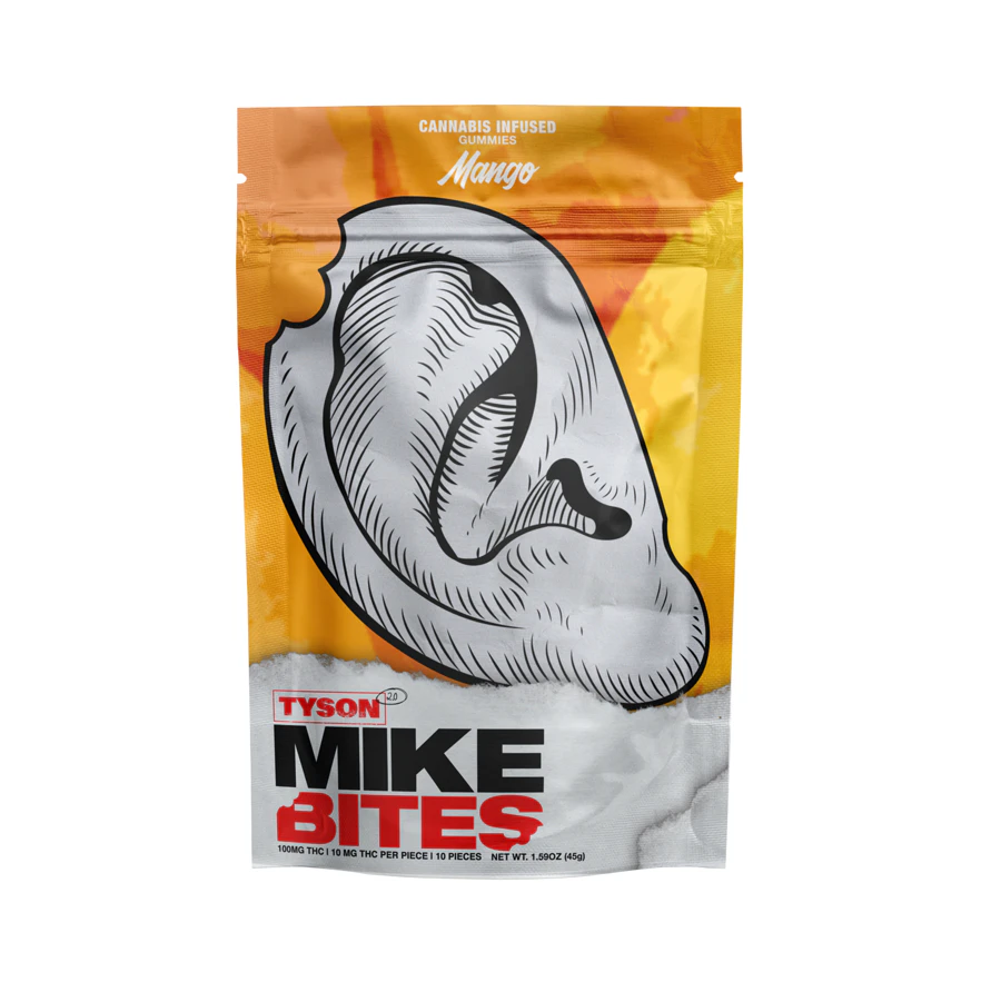 TYSON 2.0 - Mikes Bites | Edible | Mango | 10-pack | 10mg Main Image