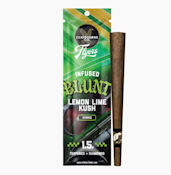 CLAYBOURNE - Infused Preroll - Lemon Lime Kush - Blunt - 1.5G