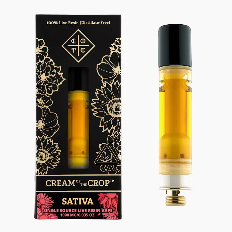 Cream Of The Crop. - Cream of the Crop - High C - 1g Live Resin Vape Main Image
