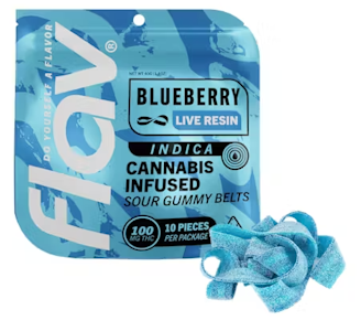 Flav - Flav - Blueberry - Belts Live Resin 100mg