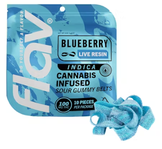 Flav - Blueberry - Belts Live Resin 100mg