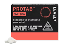 Level - Protab Sativa 5pk - 100mg - Edible