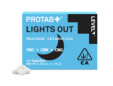 Lights Out - Protab - THC/CBN/CBG - 10ct - 250mg