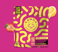 Indica Strawberry Lemonade Belts |100mg Solventless Rosin Edibles | Kanha NANO
