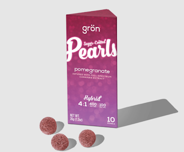 GRON - [REC] Gron | Pomegranate Pearls | 400mg CBD: 100mg THC