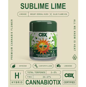 CBX - CBX - Flower - Sublime Lime - 3.5G