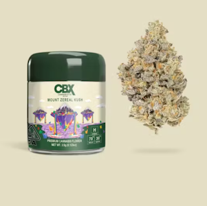 CBX - CBX - Flower - Mount Zereal Kush - 3.5G