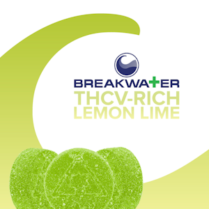 Breakwater - [MED] Breakwater | THCV-Rich Lemon Lime | 100mg/10pk Soft Chews