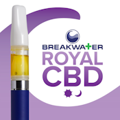 [MED] Breakwater | Royal CBD | 0.5g Cartridge Single Source Extract