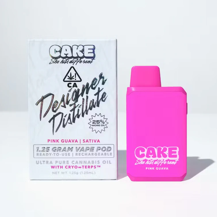 CAKE - CAKE - AIO - Pink Guava - Designer Distillate - 1.25G Main Image