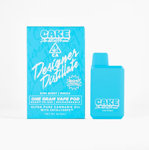 CAKE - CAKE - AIO - Kiwi Burst - Designer Distillate - 1.25G