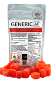 Generic AF - Blood Orange Gummies - 100mg - Edibles