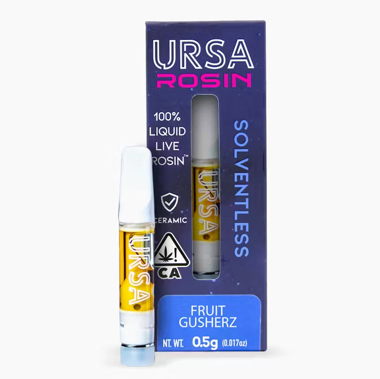 URSA - URSA - Fruit Gusherz - 0.5g Live Rosin Vape Cart Main Image