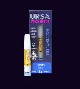URSA - URSA - Grape Gas - 1g Live Rosin Vape Cart
